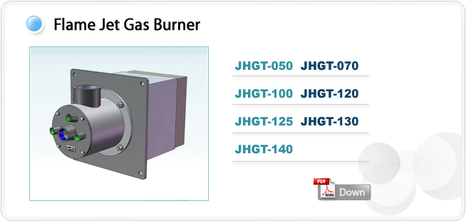 Flame Jet Gas Burner