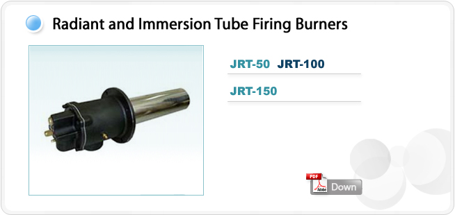 Radiant and Immersion Tube Firing Burners