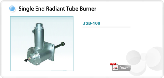 Single End Radiant Tube Burner